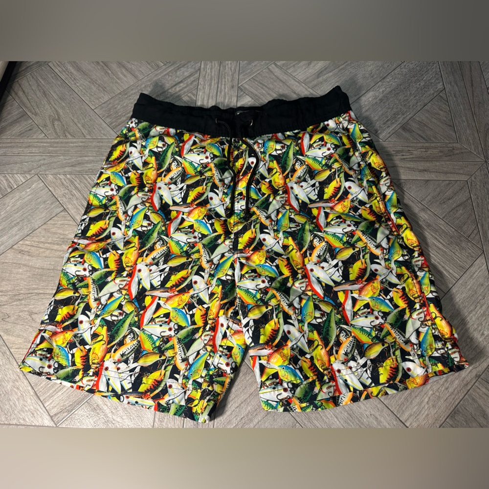 Bass Pro Shops Men's Fishing Lure Trunks Shorts 7” Inseam